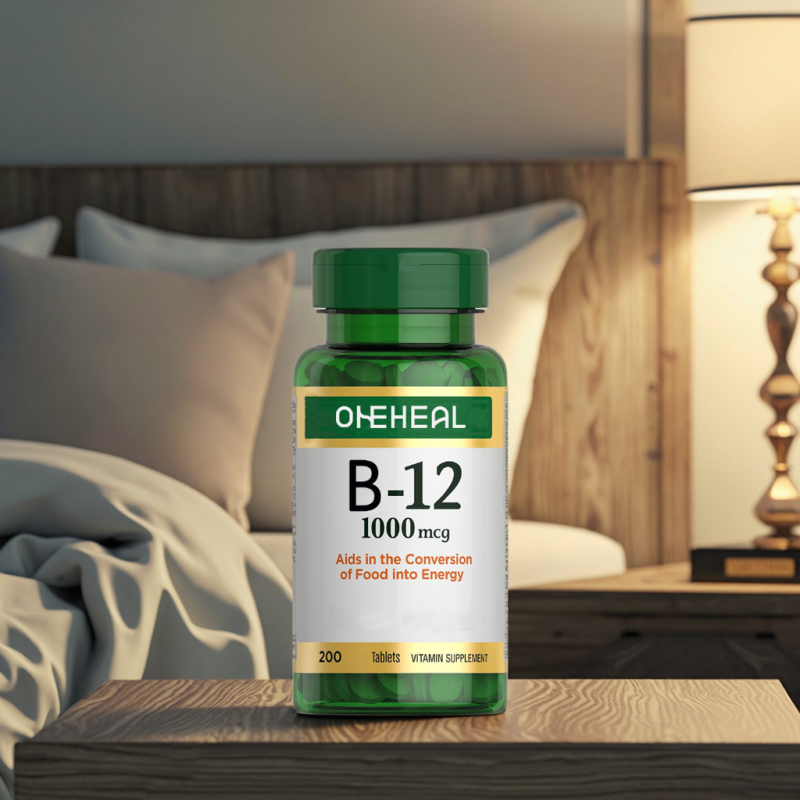 OEM Vitamin B12 Tablets Healthcare Supplement Immunity Enhancement Vitamin B12 Tablet