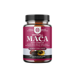 Organic Maca Root Capsules for Women Potent Herbal Supplement Blend Extract Maca Root Capsules
