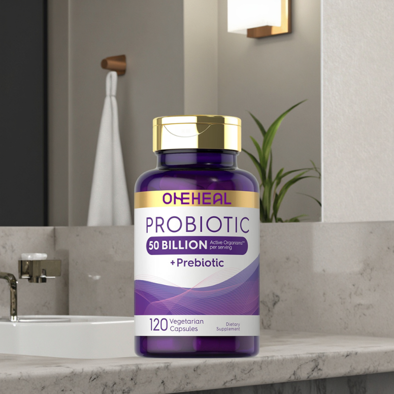 Customized Women Balance Prebiotics Supplement Capsules Organic Probiotics Capsules