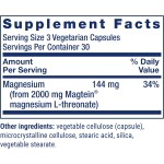 Life Extension Neuro-Mag Magnesium L-Threonate Healthcare Supplement for Memory Quick Thinking Cognitive Health Capsules