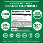 Low Price Milk Thistle Capsules  Herbal Liver Cleanse Supplement Milk Thistle Capsules