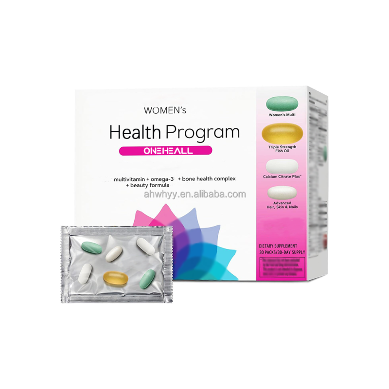 Daily Health Support Capsules Pack Complete Nutrition 5 in 1 Package Beauty Immunity Women Nutritional Capsules