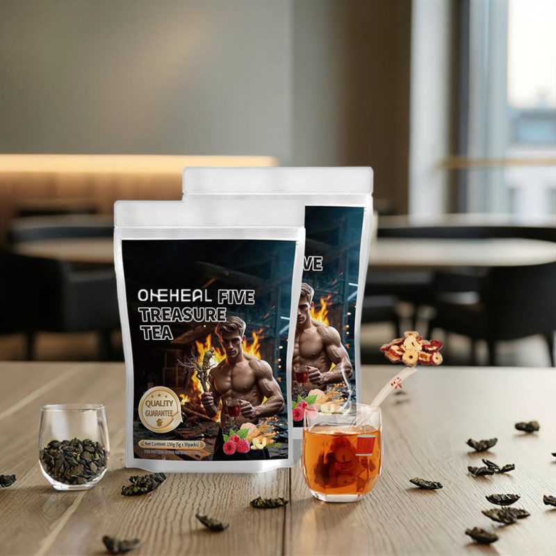 Customized Various Herbal Health Five Treasures Kidney Cleanse OEM Tea Healthy Preserving Tea