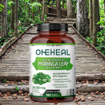 Moringa Leaf Capsules 100% Pure Organic Moringa 20:1 Extract 20,000 mg Vegan Capsules  Moringa Leaf Capsules