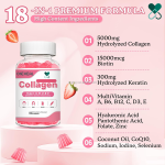 Collagen Gummies for Skin Whitening Effective and Delicious Supplement Beautiful Collagen Gummy Candies