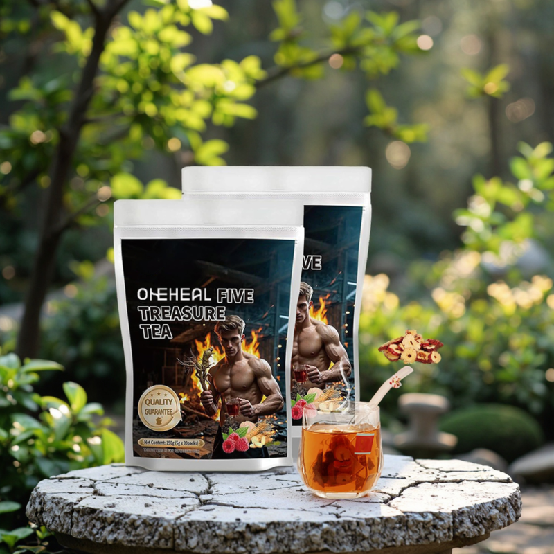 Hot Selling Kidney Clearing Tea Five Treasures Tea Health Support for Adult Health Preserving Tea