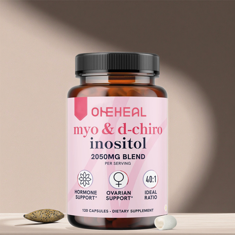 High Quality Health Ovarian Support Capsules Myo-Inositol D-Chiro OEM/ODM Herbal Supplements Hormone Balance Ovarian Capsules