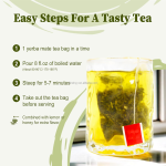 OEM Yerba Mate Tea Bags Rich Antioxidants Nutrients Healthy  Natural Caffeine Supports Energy Focus Yerba Mate Tea
