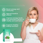 Small Fruit-Flavored Tea Bag Box Cotton Muslin Bags with Drawstring Herbal Supplements Fruit Tea Bags