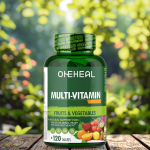Organic Healthcare Supplement Multivitamins Supplement Tablet for Adult Immune Health Support Multivitamin Tablets