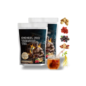 Kidney Detox Ginseng Tea for Kidney Five Treasures Kidney Cleanse Healthy Preserving Tea