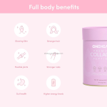 Premium Collagen Powder Premium Vitamin C  for Healthy Hair Glowing Skin Strong Collagen Peptides Powder