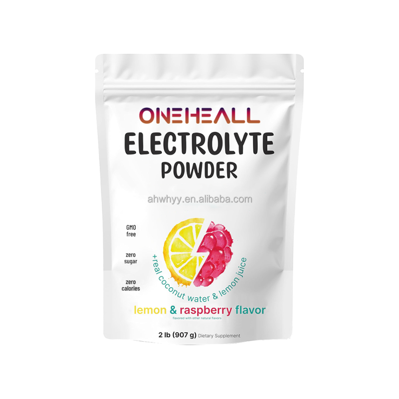 High Quality Hydration Electrolyte Powders Supplement Natural Flavor Sports Nutrition Hydration Drink Mix Electrolytes Powder