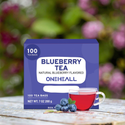 Natural Wild Blueberry Fruit Tea Handpick Wild Blueberry Herbal Tea Bags Premium True Blueberry Fruit Tea