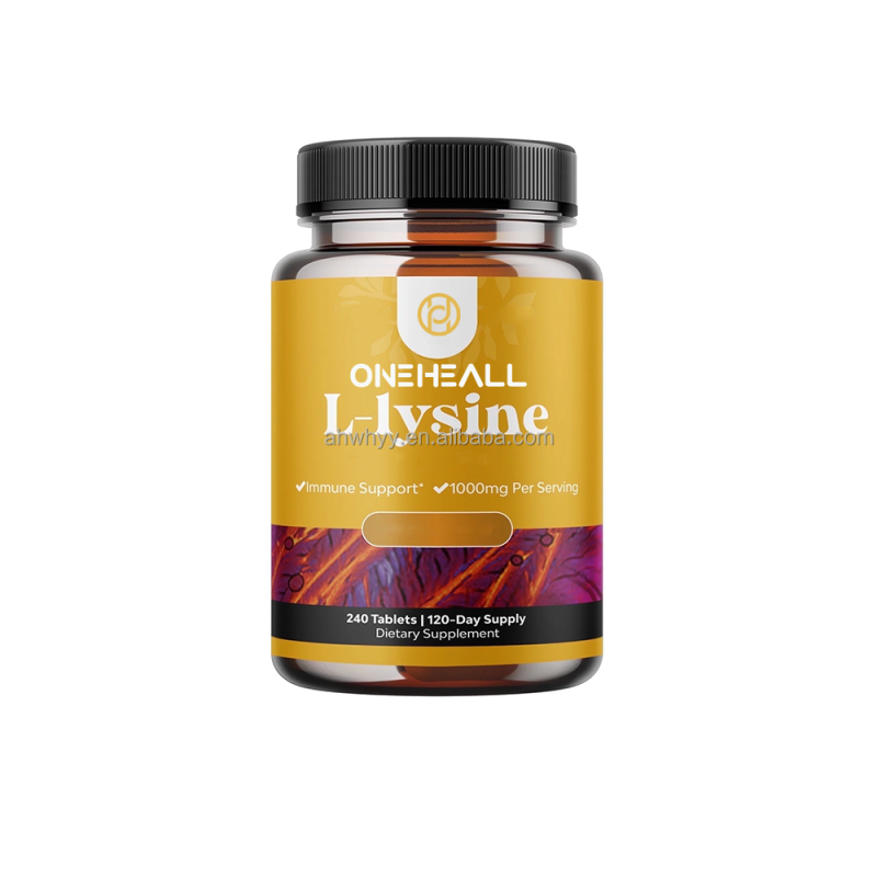 L Lysine Tablets 1000mg Per Serving Nutritional Supplements Improve Immunity Amino Acid L Lysine Tablets