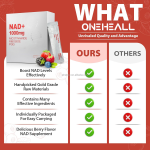 High-Potency NAD+ Liquid Supplement NAD Resveratrol PQQ Collagen Skin Energy Focus Healthy Aging NAD+ Liquids