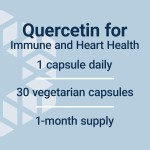 Bio-Quercetin Capsules Gluten-Free Non-GMO Vegetarian Immune Health Supplement Beauty Product Quercetin Capsules