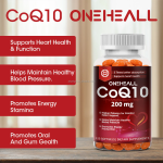 OEM Heart Health Support Coq10 Capsules Health Products Coq10 Dietary Supplements Coq10 Capsules
