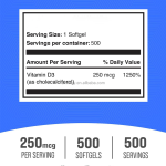 Vitamin D3 Capsules Premium Nutrient Supplements Vitamin D3 Capsules 10000