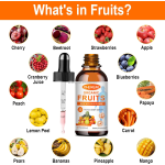 Organic Natural Fruit and Vegetable Liquid Drops Whole Dietary Supplement Vitamins Minerals Supplement Drops