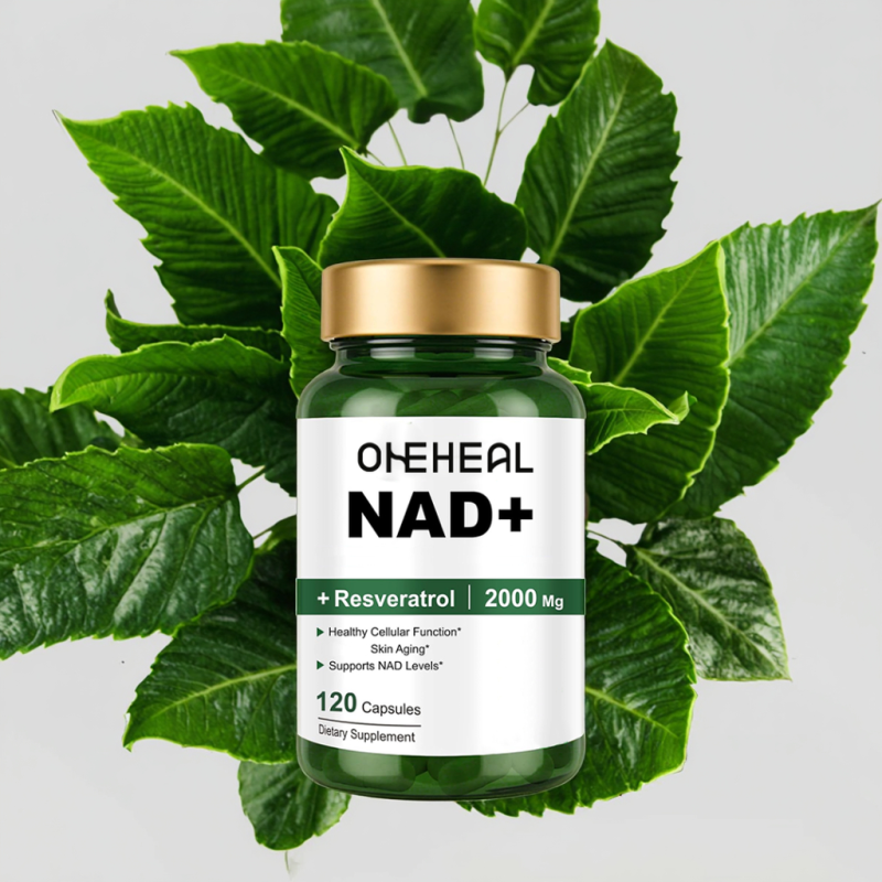 Healthcare NAD+ Supplement Liposomal NAD Capsules Resveratrol Supplement High Purity Anti-Aging NAD Capsules