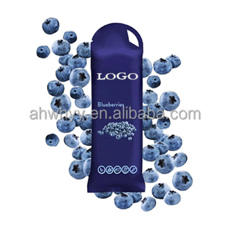 Custom Shape Liquid Energy Gel Pouch Bag for Sports Nutrition for Exercise and Fitness