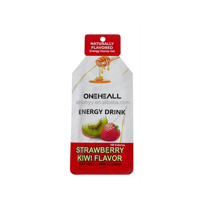 Sports Nutrition Honey  Energy Gel Daily Fitness Natural Energy Boost Customized Flavored Honey Energy Gels