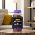 OEM Food Grade Melatonin Gummies in Bear Shape Solvent Extracted Packaged in Bottle