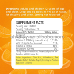 Winstown Healthy Effervescent Tablets Vitamin C Effervescent Tablet Supplement to Improve Immunity for Adults