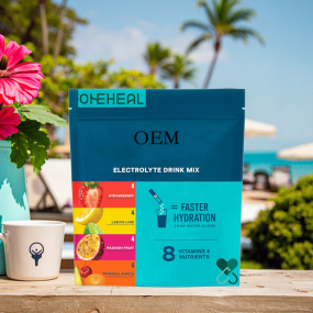 Sports Nutrition Electrolyte Hydration Powder Pack Vegan Electrolyte Hydration Powder