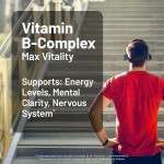 Vitamin B Complex Softgels for Adult Folic Acid Biotin B1 B12 for Cellular Growth Vitamin B- Complex Capsules Softgel