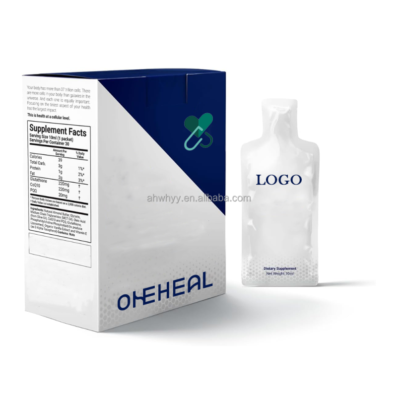 Food Supplements Energy Gel Performance Supplement Antioxidant Nutraceutical Private Label Gel Energy