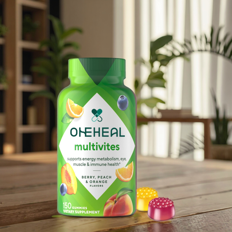 Natural Multi-Vitamin Gummies Complex Vitamins and Minerals Gelatin Gummy Bears