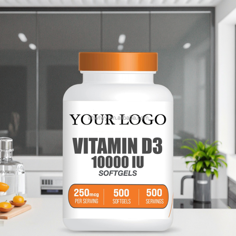 Adult Vitamin D3 Softgel Capsules in Bulk Wholesale EU Not for Pregnant Women