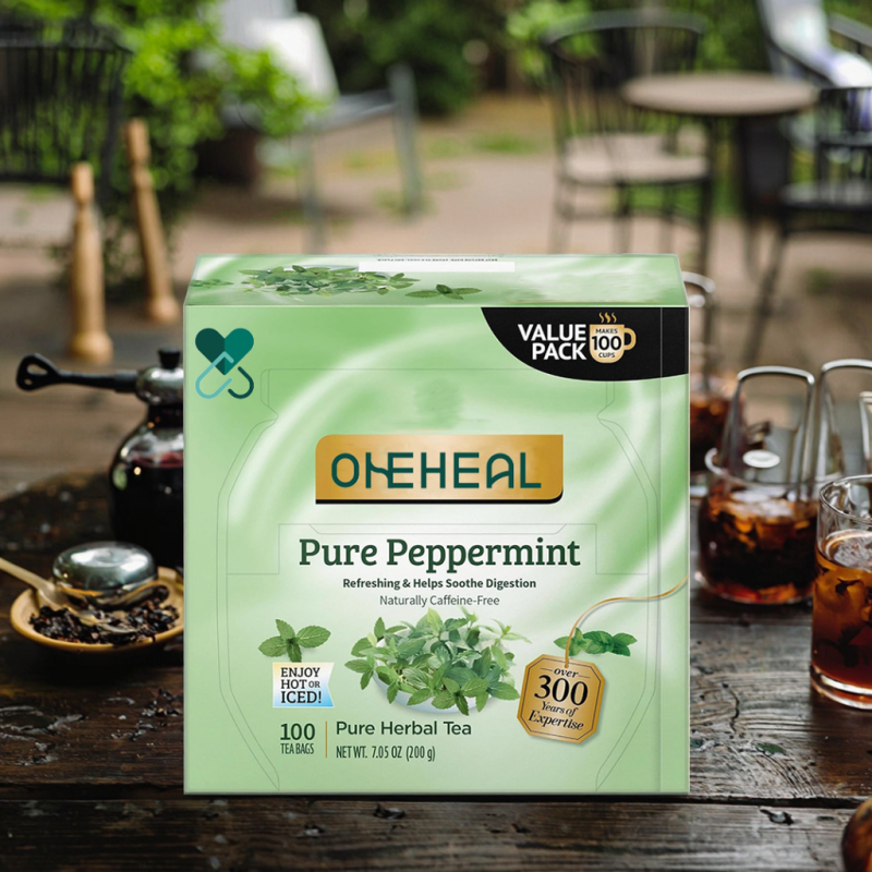 Premium Quality Healthy Herbal Tea Fresh Minty Flavour Mint Herbal Tea