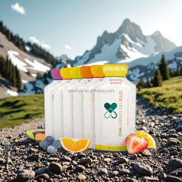Sports Energy Gels From a Verified Supplier Aluminum Energy Gel Drink Packaging Bag