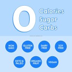 Organic Fruit Liquid Hydration Packets Sugar Free Electrolytes Powder Daily Hydrate Packets Sports Nutrition Electrolyte Powder