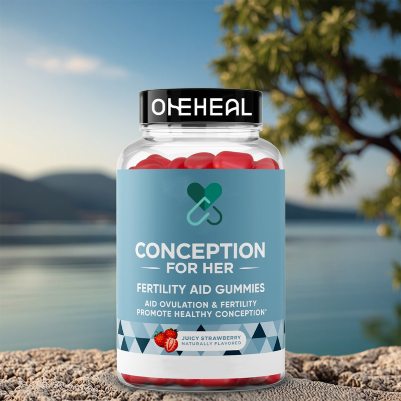 OEM/ODM Natural Fertility Gummies Balance Female Fertility Support Gummies