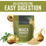 Naturals Certified Organic Maca Powder Gluten-Free Energy Superfood Gelatinized Plant Extract Maca Powders