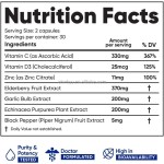 OEM Advanced Immune Defense Capsules 6-in-1 Complex Vitamins Minerals for Overall Health Improve Immunity Capsules