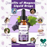 Factory Supply Wholesale Price Magnesium Glycinate Liquid Drops Healthcare Supplement Magnesium Glycinate Liquid Drops