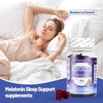 Deep Sleep 10mg Melatonin Gummies Plant Extracts for Restful Sleep Melatonin Gummy