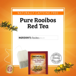 OEM Rooibos Red Tea Organic Caramel Flavored Caffeine-Free Wholesale Rooibos Tea Bags