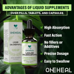 Wholesale Prices Organic Chlorophyll Liquid Drops for Detox Immune Support Chlorophyll Drops