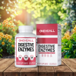 Digestive Enzyme Capsule CT Dual Action Digestive Enzymes Organic Prebiotics Probiotics for Gut Health Digestive Enzyme Capsules