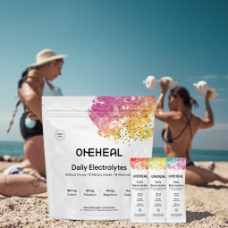Private Label  Daily Electrolyte Nutrition Drink Powder Certified Naturally Flavored Sport Electrolyte Powder