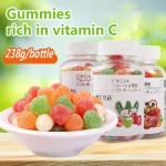 维生素C软糖生产商-批发定制混合水果儿童适用