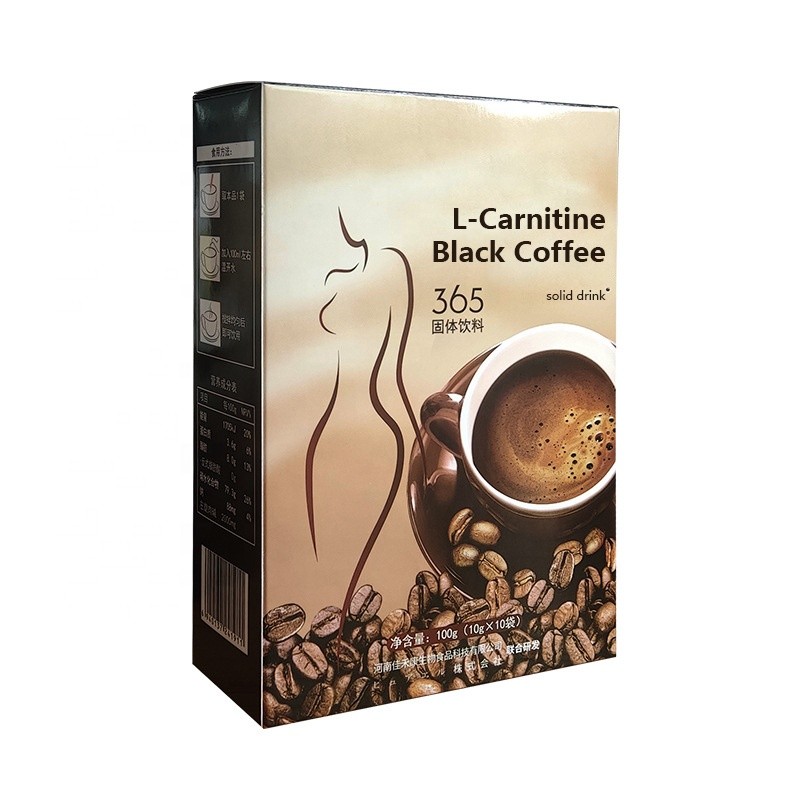 Black Coffee Slim Powder Factory - Best Price OEM/ODM L-Carnitine Fast Weight Loss