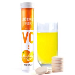 维生素C泡腾片源头工厂-代工厂家定制水果味