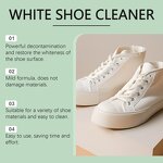 Sports Shoes Cleaning Cream Manufacturer - Multifunctional White Shoes Cleaner with Sponge Multi-purpose